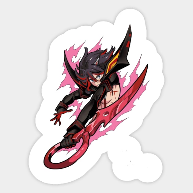 kill la kill Sticker by Ninja banana